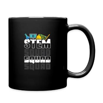 STEM Squad - Tasse einfarbig - Schwarz - Rechts