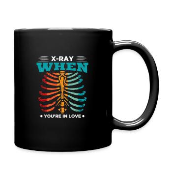X-Ray When You’re in Love - Tasse einfarbig - Schwarz - Rechts