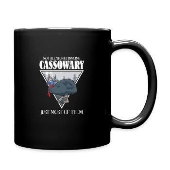 Not all stories involve Cassowary - Tasse einfarbig - Schwarz - Rechts