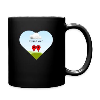 Valentine - Full Colour Mug - black - Right