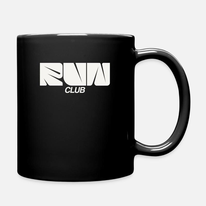 Tee de course - Mug uni - noir