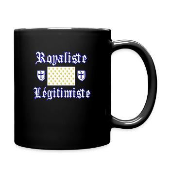 Legitimist royalist - Full Colour Mug - black - Right