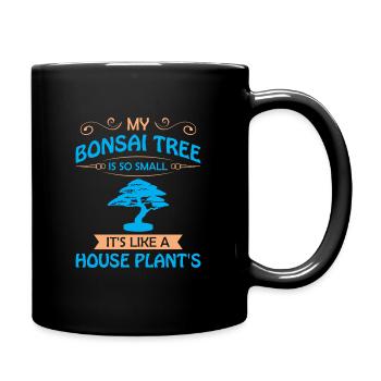Bonsai Tree - Tasse einfarbig - Schwarz - Rechts