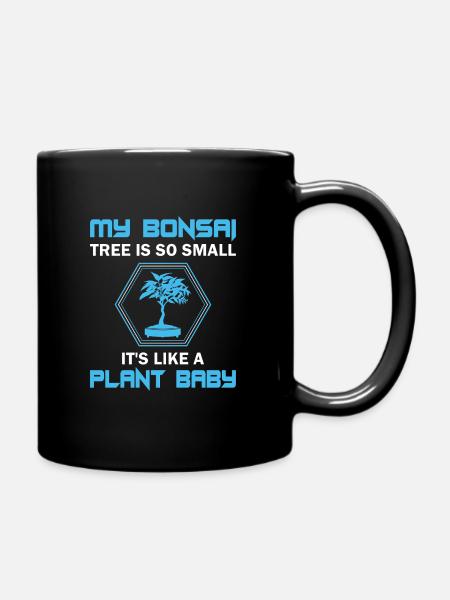 Bonsai Tree - Tasse einfarbig - Schwarz