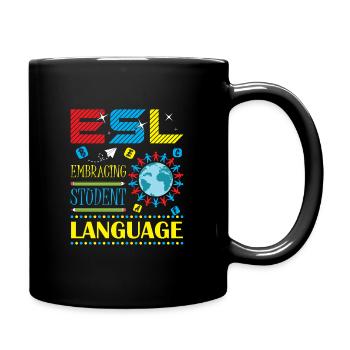 ESL-Lehrer ESL Unterricht - Tasse einfarbig - Schwarz - Rechts