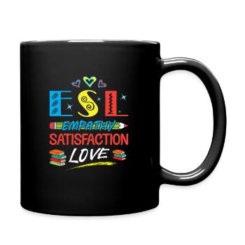 ESL-Lehrer ESL Unterricht - Tasse einfarbig - Schwarz - Rechts