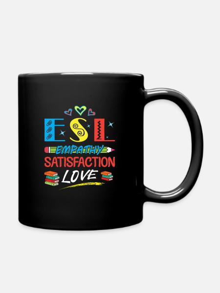 ESL-Lehrer ESL Unterricht - Tasse einfarbig - Schwarz