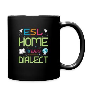 ESL-Lehrer ESL Unterricht - Tasse einfarbig - Schwarz - Rechts