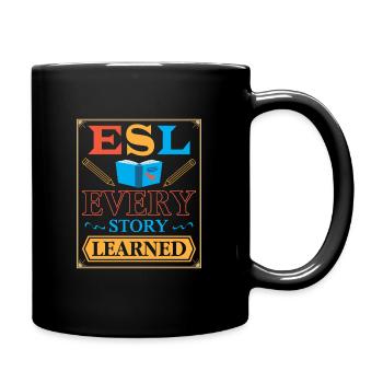 ESL-Lehrer ESL Unterricht - Tasse einfarbig - Schwarz - Rechts