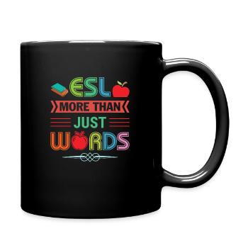 ESL-Lehrer ESL Unterricht - Tasse einfarbig - Schwarz - Rechts