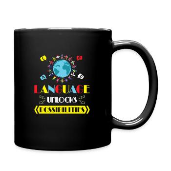 ESL-Lehrer ESL Unterricht - Tasse einfarbig - Schwarz - Rechts