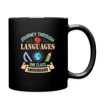 ESL-Lehrer ESL Unterricht - Tasse einfarbig - Schwarz - Rechts