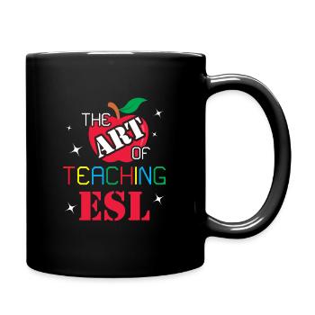 ESL-Lehrer ESL Unterricht - Tasse einfarbig - Schwarz - Rechts