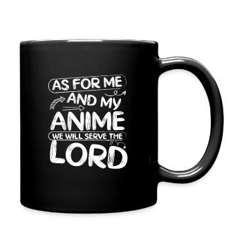Anime Manga Otaku Kawaii Japan Cosplay Comic - Tasse einfarbig - Schwarz - Rechts