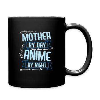 Anime Manga Otaku Kawaii Japan Cosplay Comic - Tasse einfarbig - Schwarz - Rechts