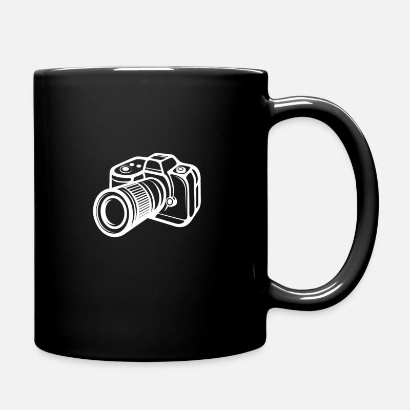 Appareil photo - Mug uni - noir