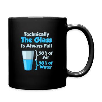 Chemie Shirt Chemiker Labor Nerd Chemisch Geschenk - Tasse einfarbig - Schwarz - Rechts