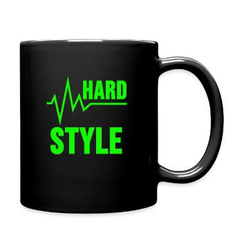 Hardstyle Shirt Hard Style Festival Raver Gift - Full Colour Mug - black - Right