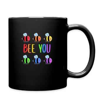 Gay Pride Homosexualität Schwul Lesbisch Geschenk - Tasse einfarbig - Schwarz - Rechts