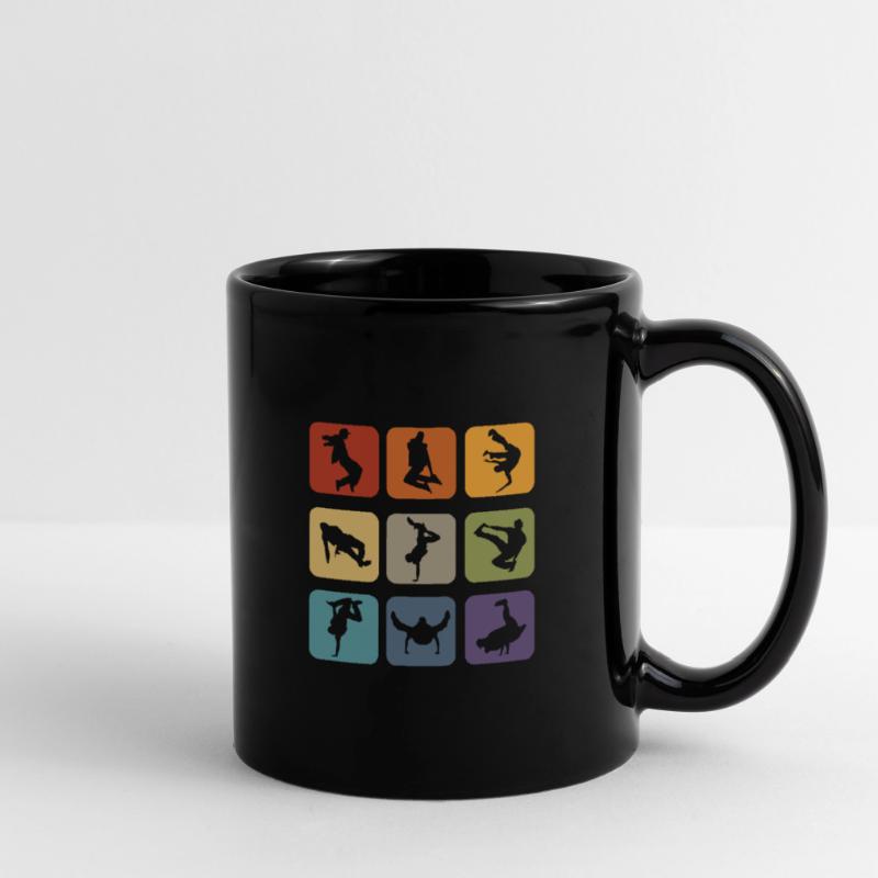 Breakdancer Breakdance B-Boying Tänzer Geschenk Tasse einfarbig