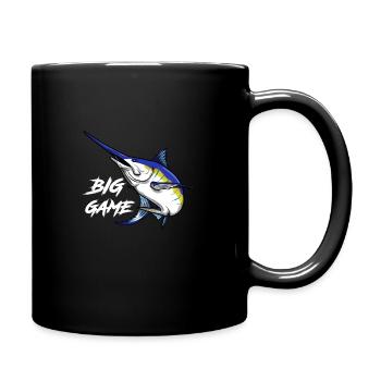 Pêche au gros - Mug uni - noir - Droite