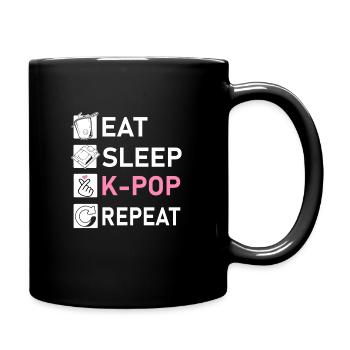 K-Pop Fashion K-Pop Merch Kpop K Pop Fashion - Full Colour Mug - black - Right