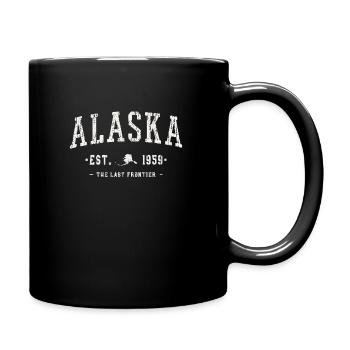 Alaska - Full Colour Mug - black - Right