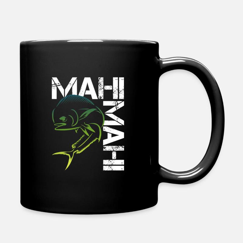 Mahi Mahi Fisch - Tasse einfarbig - Schwarz