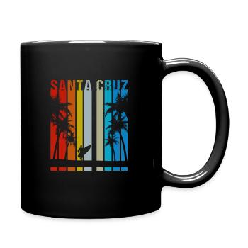 Cadeau de Santa Cruz en Californie en Californie - Mug uni - noir - Droite