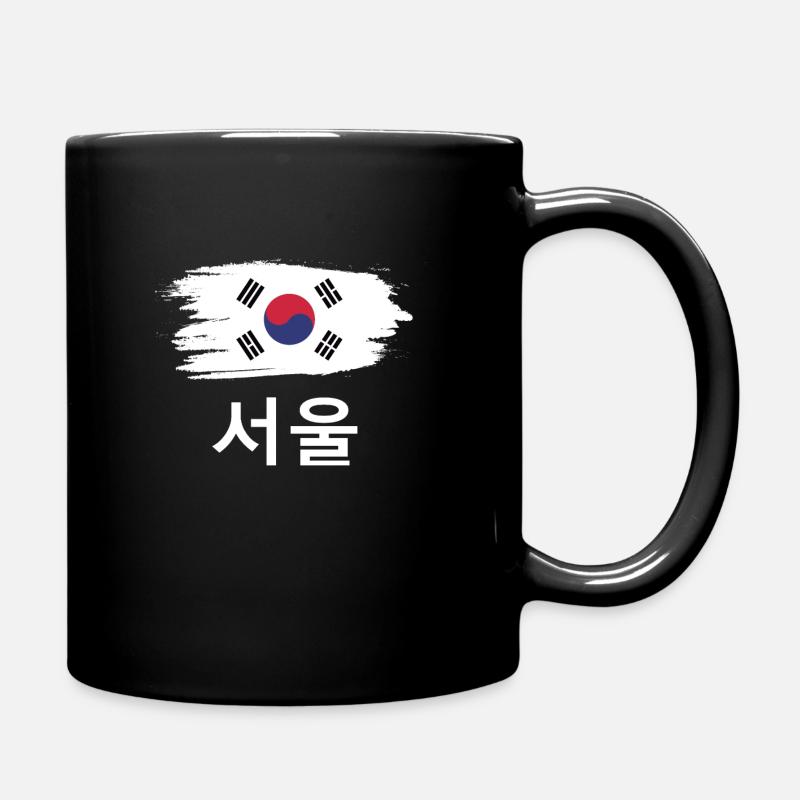 Séoul Corée du Sud cadeau sud-coréen - Mug uni - noir