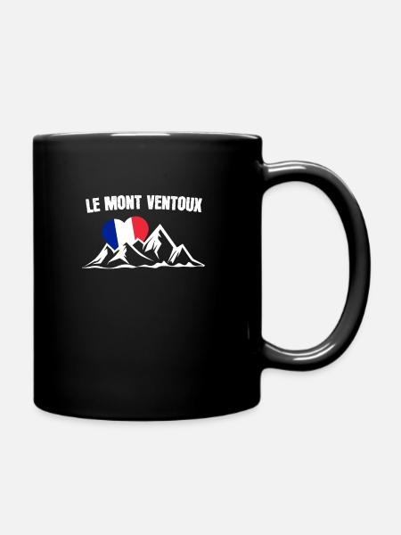 Cadeau cycliste Le Mont Ventoux - Mug uni - noir