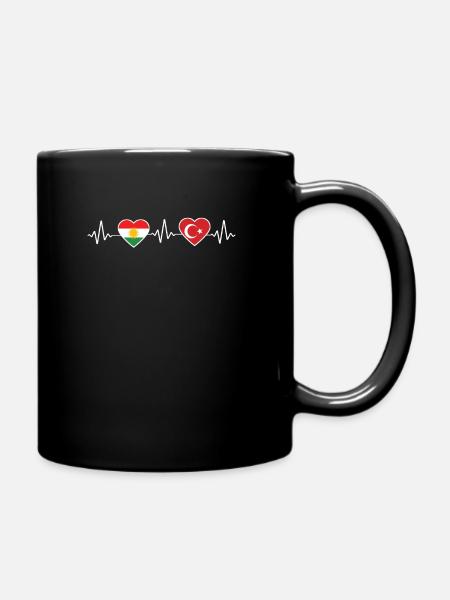 Kurdistan Turquie Kurde Gift - Mug uni - noir