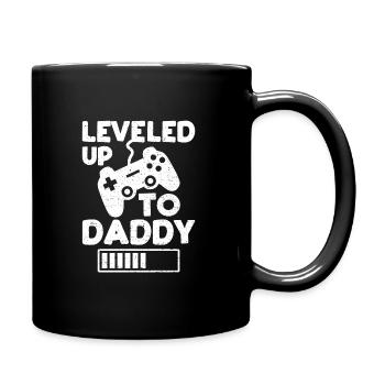 Niveau supérieur à papa - Père - Mug uni - noir - Droite