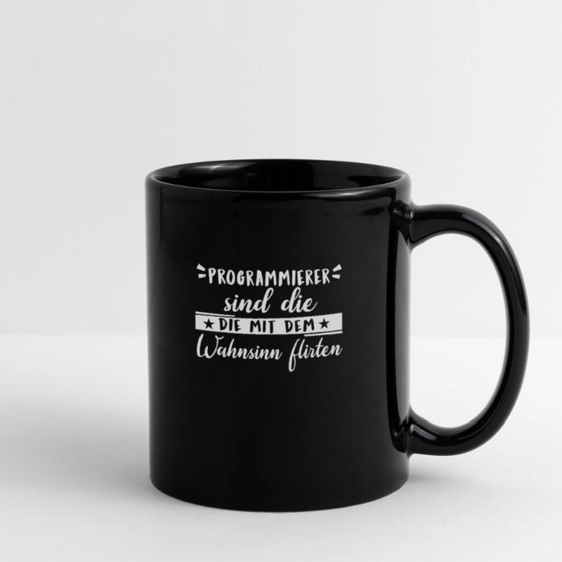 Programmierer Coding Informatik Geschenk Tasse einfarbig