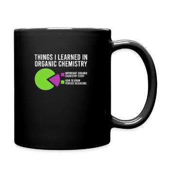 Chemistry chemist science gift - Full Colour Mug - black - Right