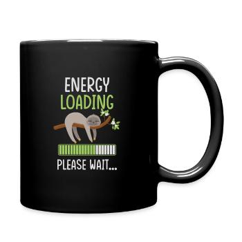 Cadeau paresseux paresseux paresseux - Mug uni - noir - Droite