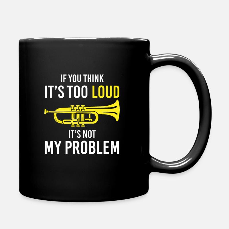 Trompete Trompete Trompete Spieler Geschenk - Tasse einfarbig - Schwarz