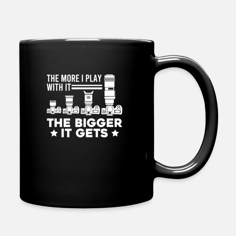 Camera Photography Camera Gift - Full Colour Mug - black