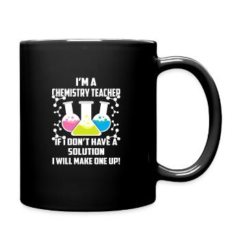 Chemistry Teacher Chemistry Lover Chemistry Gift - Full Colour Mug - black - Right