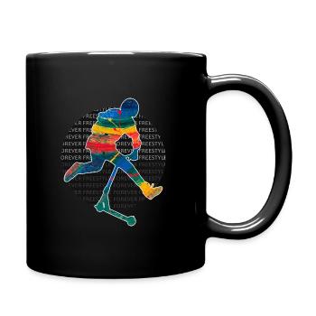 freestyle scooter - Full Colour Mug - black - Right