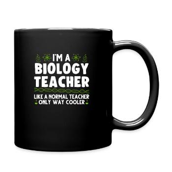 Professeur de biologie De biologie - Mug uni - noir - Droite