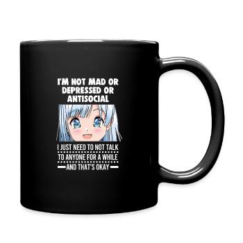Anime Anime Fan Japanese Gift - Full Colour Mug - black - Right
