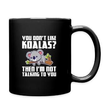 Koala Koalas Koala Bear Gift - Full Colour Mug - black - Right