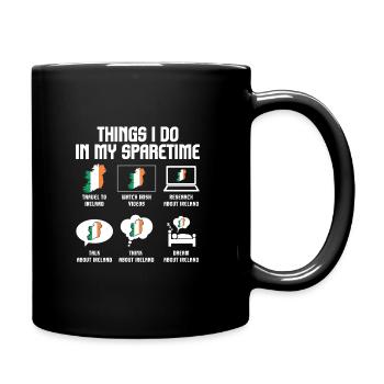 Ireland Ireland Irish Gift - Full Colour Mug - black - Right