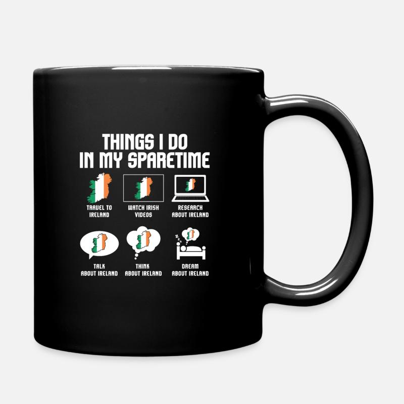 Irland Irland Irish Geschenk - Tasse einfarbig - Schwarz