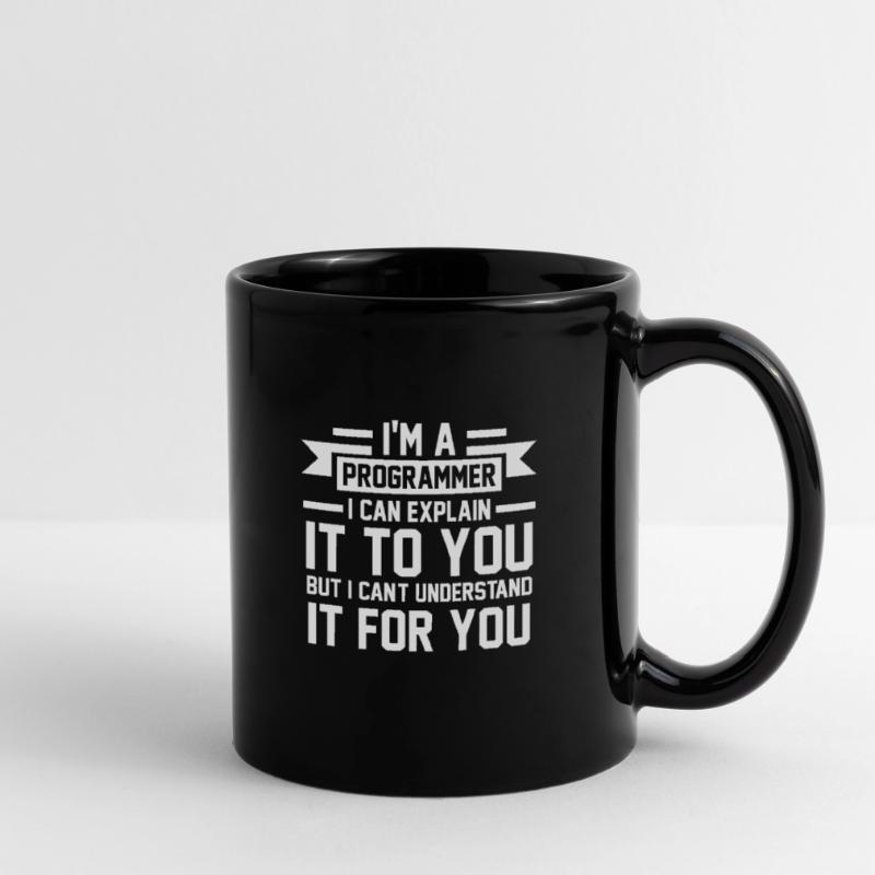 Programmer Programmer Programming Geschenk Tasse einfarbig
