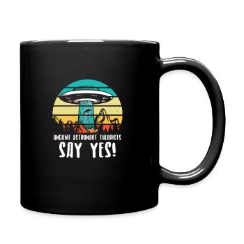 Aliens Aliens Gift - Full Colour Mug - black - Right