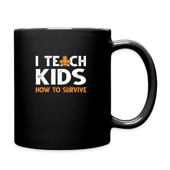 Scout Coach Scout Coach Geschenk - Tasse einfarbig - Schwarz - Rechts