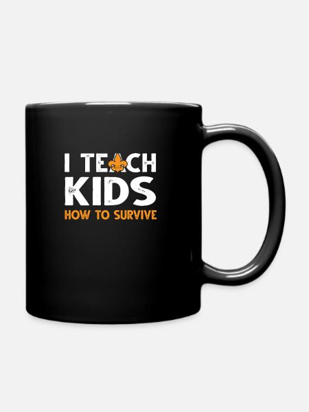 Scout Coach Scout Coach Geschenk - Tasse einfarbig - Schwarz