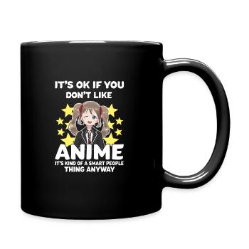 Anime Girl Anime Kawaii Cadeau - Mug uni - noir - Droite
